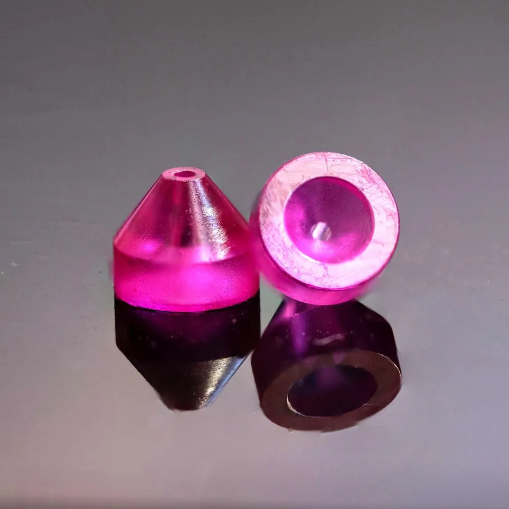 0.4mm Ruby Nozzle Hotend for Bambu Lab A1 / A1 Mini 3D Printer, Hardened & Abrasion Resistant for High Speed Printing, with Silicone Cover Sock