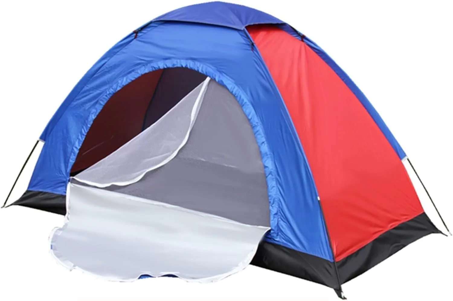 1-2 Person Camping Tent,Lightweight Beach Sun Shelter Tent,Single-Layer Door Shelter Tent with Carrying Bag for Outdoor Hiking Camping Fishing Beach