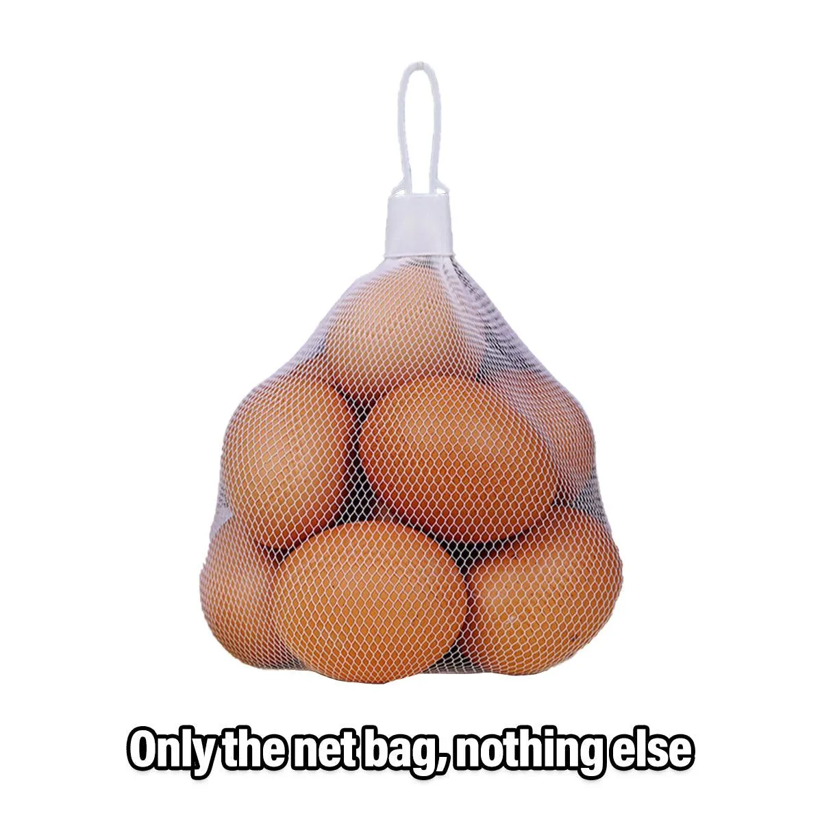 100pcs Nylon Mesh Bag Egg Storage Close Eye Plastic Mesh for Fruits Vegetables