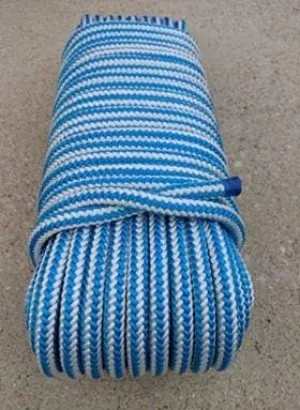 1/2" x 150' Arborist Tree Climbing Rope, 16 Carrier Braid