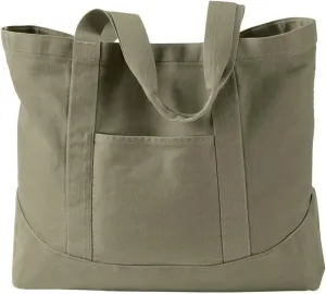 14 oz. Pigment-Dyed Large Canvas Tote
