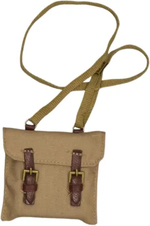 1/6 Scale Crossbody Bag for Action Figures, Miniature Doll Accessory, Nylon Fashion Bag
