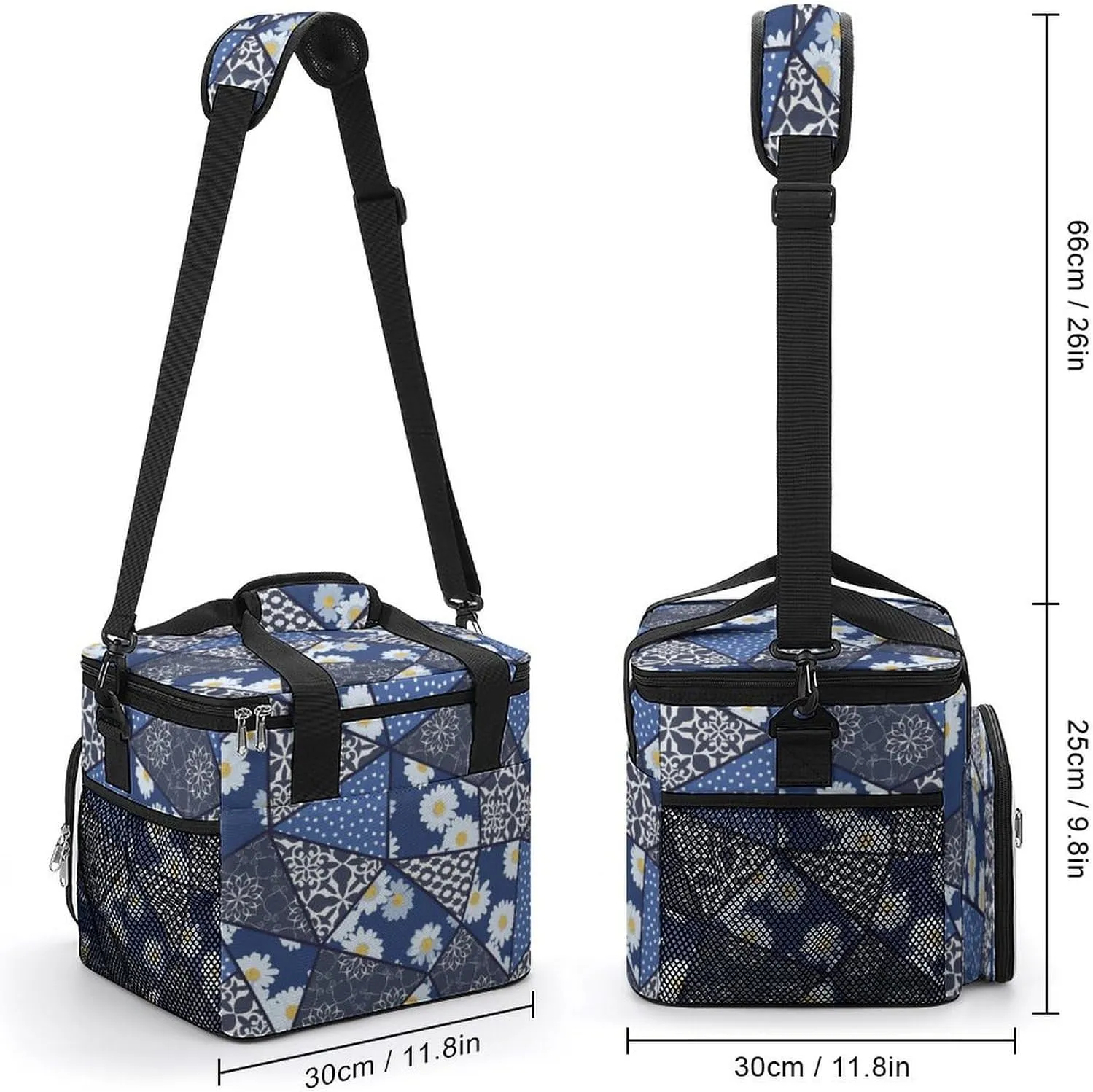 22.5L Waterproof Soft Cooler BagInsulated Lunch Box for Camping Fishing Beach Road Trips