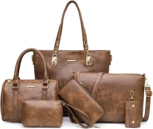 2E-youth Designer Purses and Handbags for Women Satchel Shoulder Bag Tote Top Handle Bag