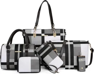 2E-youth Designer Purses and Handbags for Women Satchel Shoulder Bag Tote Top Handle Bag