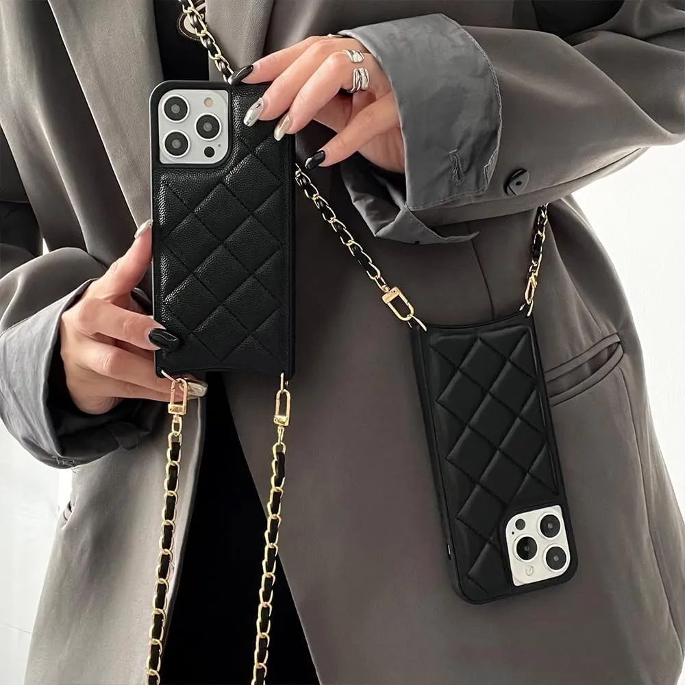 2Pcs Phone Crossbody Lanyard and Wrist Phone Strap,Adjustable Universal Phone Strap Cell Phone Lanyard Crossbody Strap Phone Chain with 2× Tether Tab for Most Phones Bag Purse