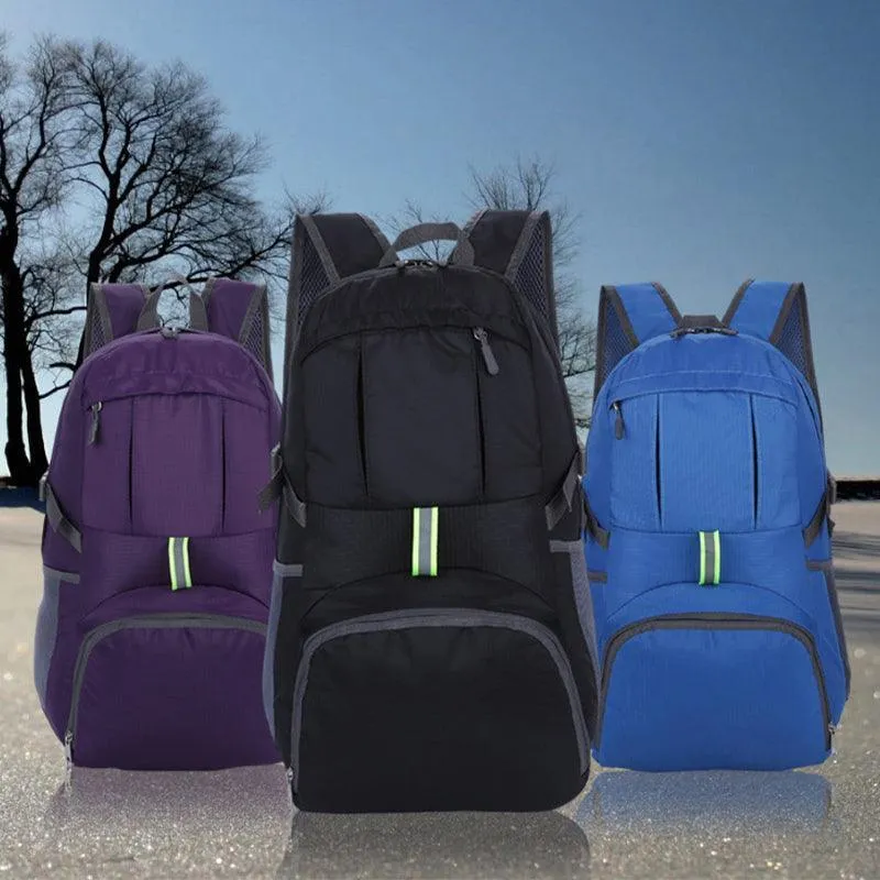 35L Light Foldable Waterproof Outdoor Sports Backpack Camping Hiking Travel Bag
