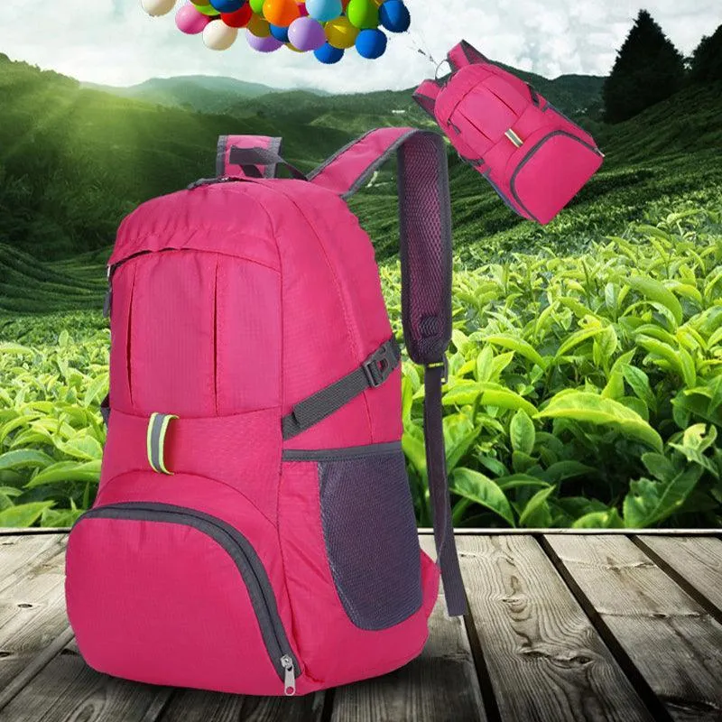 35L Light Foldable Waterproof Outdoor Sports Backpack Camping Hiking Travel Bag