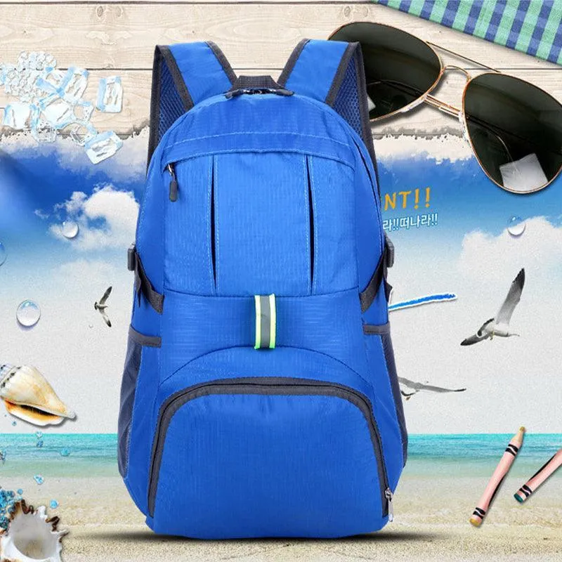 35L Light Foldable Waterproof Outdoor Sports Backpack Camping Hiking Travel Bag