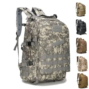 45L Large Capacity Molle Tactical Backpack Army Military Assault Bags