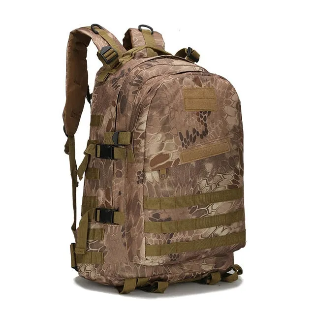 45L Large Capacity Molle Tactical Backpack Army Military Assault Bags