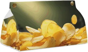 A Gym Artifact, The Canvas Potato Chips Printed Yoga Storage Bag Is Durable, Wear-resistant And Does Not Strangle Shoulders. It Is Suitable for Both Men And Women