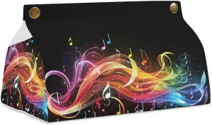 A Gym Artifact, The Canvas Rainbow Musical Note Melody Printed Yoga Storage Bag Is Durable, Wear-resistant And Does Not Strangle Shoulders. It Is Suitable for Both Men And Women