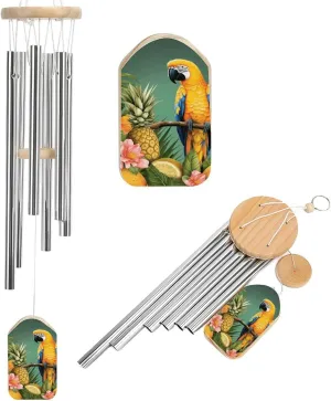 A Gym Artifact, The Canvas Summer Parrot Pineapple Bird Printed Yoga Storage Bag Is Durable, Wear-resistant And Does Not Strangle Shoulders. It Is Suitable for Both Men And Women