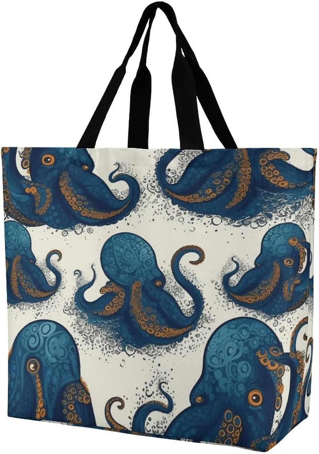 A Gym Artifact, The Canvas Tentacles Octopus Printed Yoga Storage Bag Is Durable, Wear-resistant And Does Not Strangle Shoulders. It Is Suitable for Both Men And Women