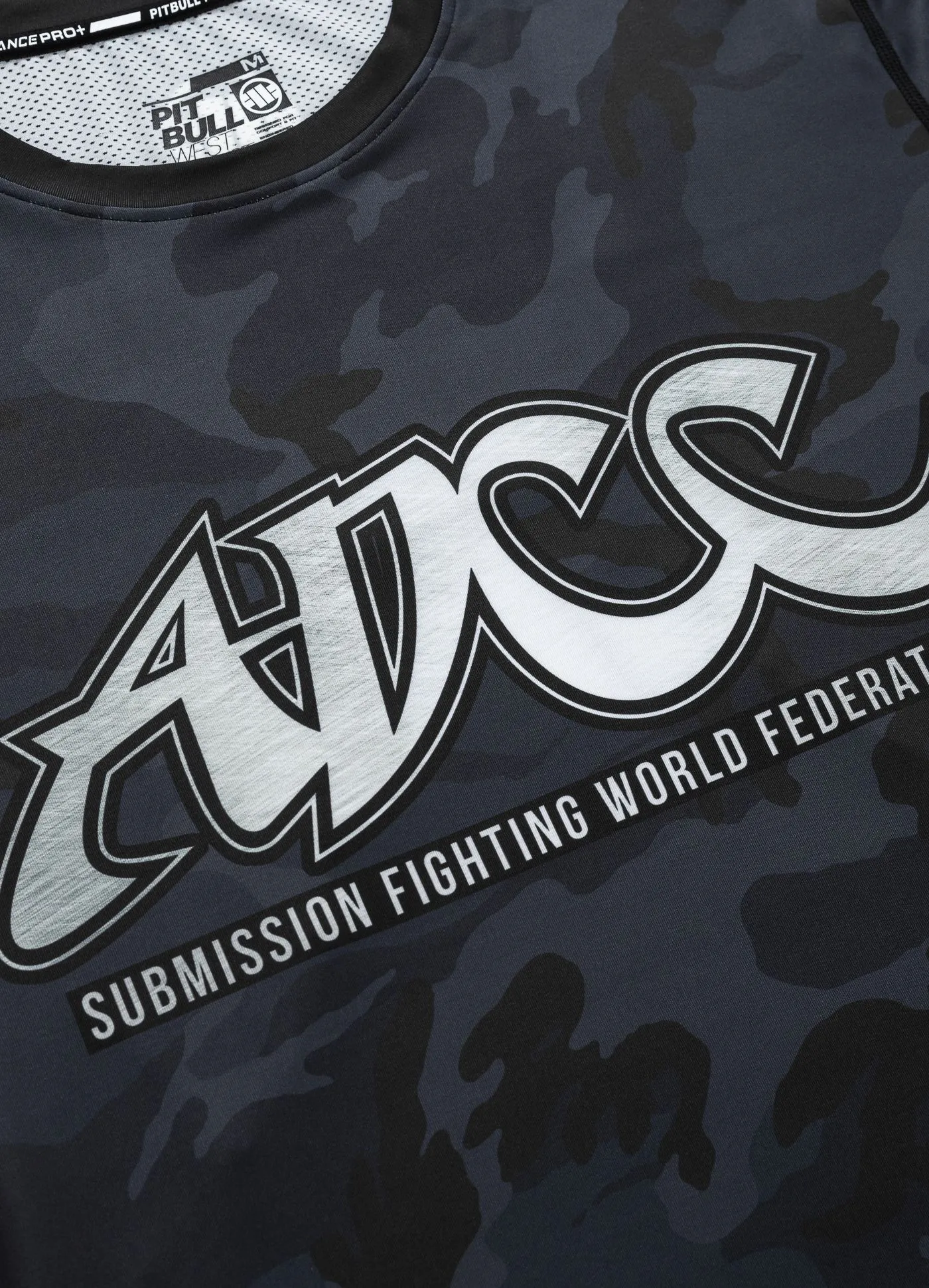 ADCC Camo - All Black Camo Mesh Longsleeve Performance Pro Plus