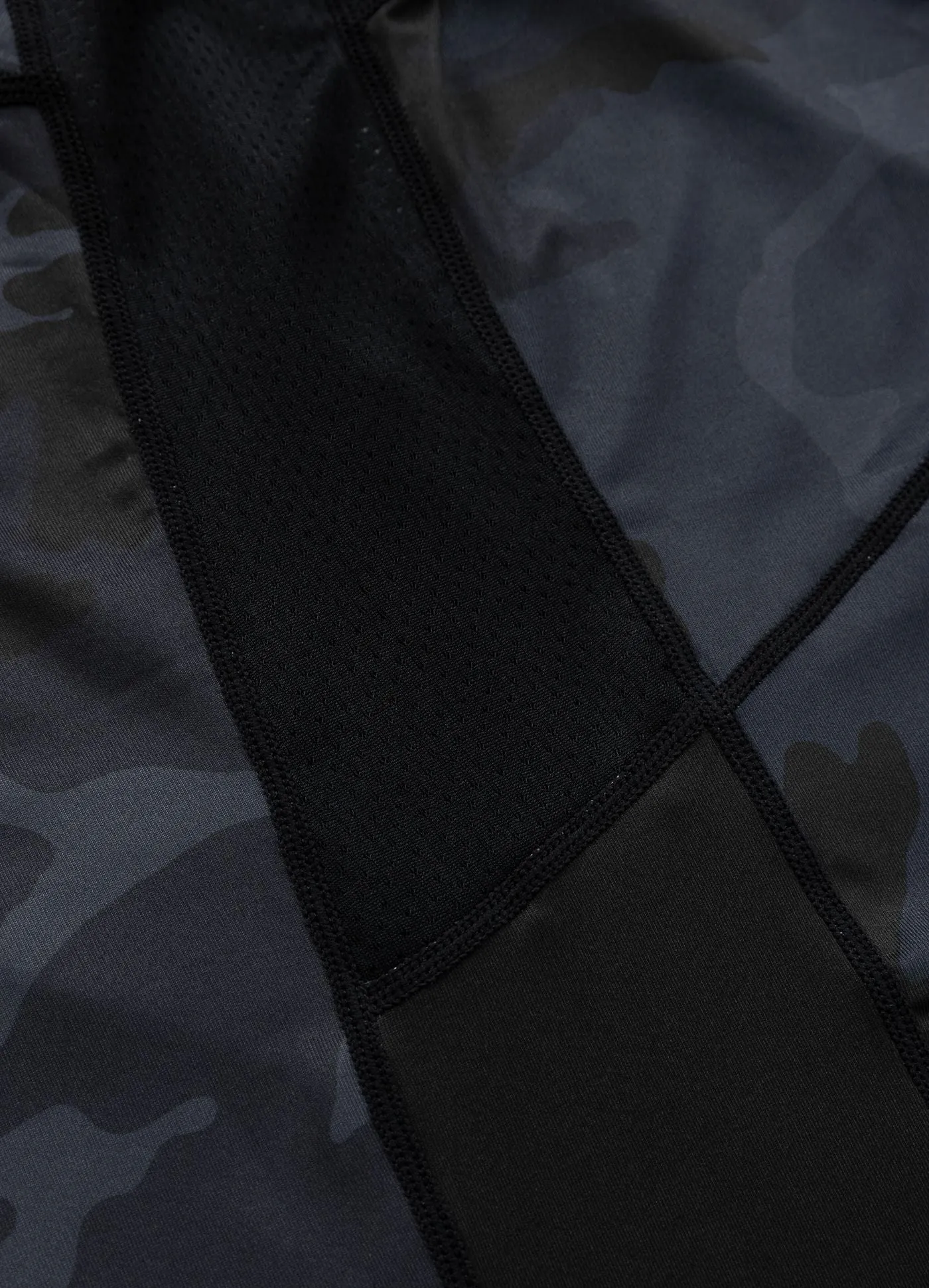 ADCC Camo - All Black Camo Mesh Longsleeve Performance Pro Plus