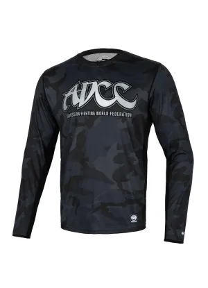 ADCC Camo - All Black Camo Mesh Longsleeve Performance Pro Plus