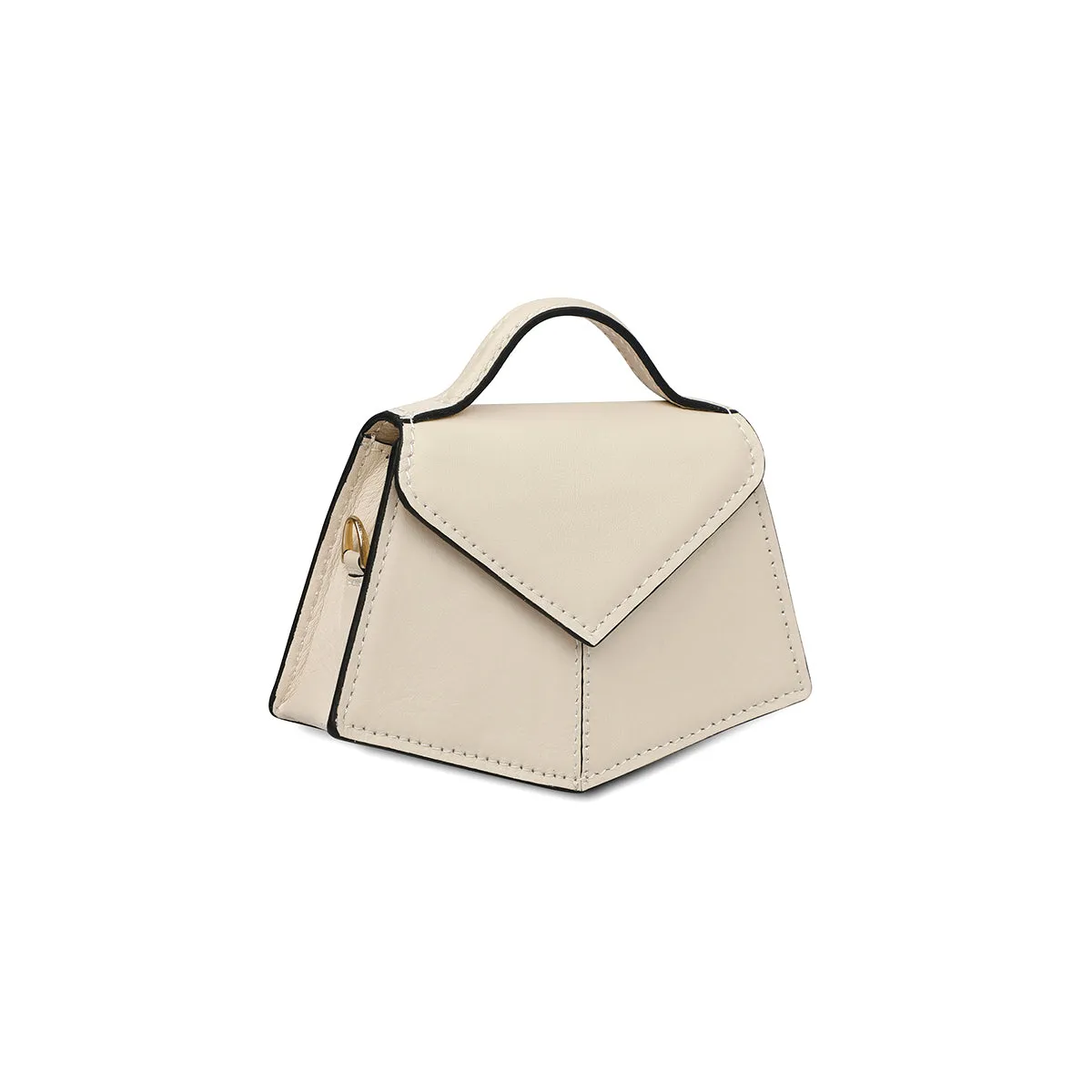 Adisee Fiona Piccola Ivory Handbag