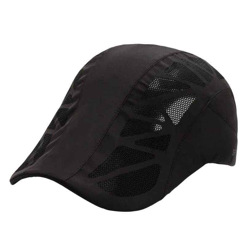 Adjustable Breathable Mesh Beret Hat