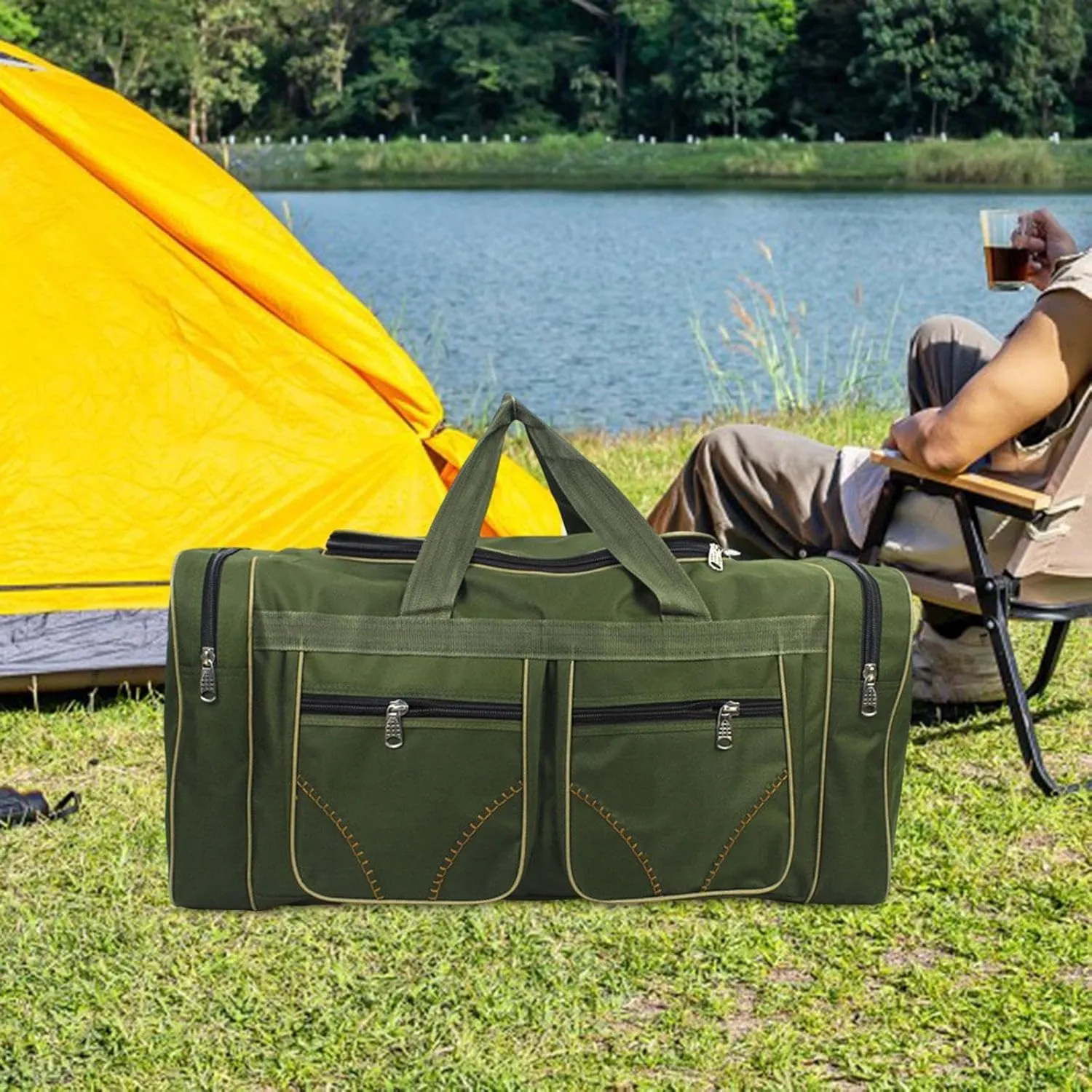 Adventure Duffel Tote Bag for Outdoor