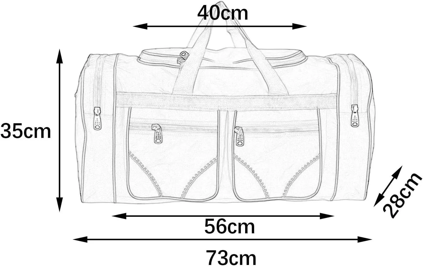 Adventure Duffel Tote Bag for Outdoor
