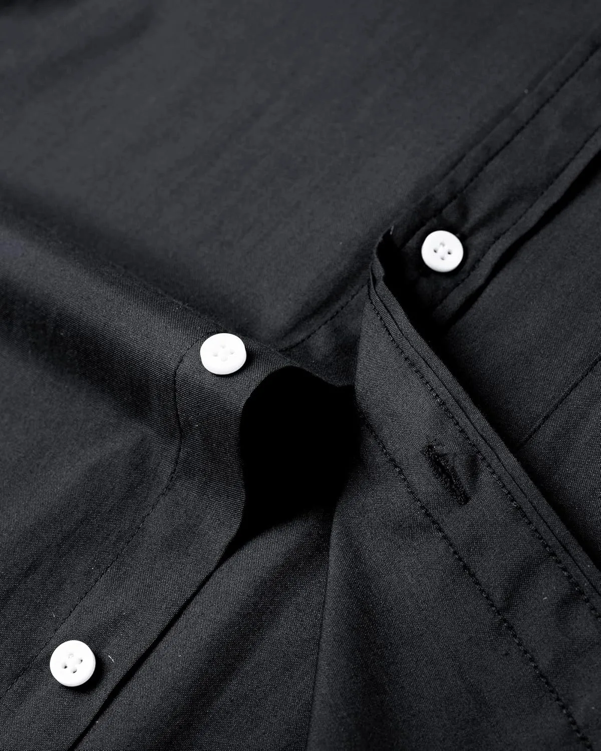 Alimens & Gentle Mens Solid Oxford Shirt Long Sleeve Dress Shirt Work Casual Button Down Shirts with Pocket