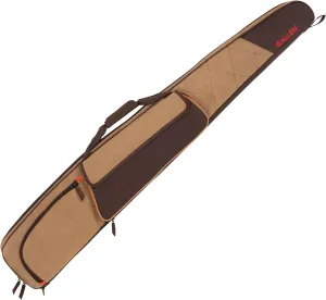 Allen Company Humbolt Shotgun Gun Case, 52 inches, 2 Pockets with Shell Loops, Rear Zippered Pocket, Lockable, 100% Cotton Canvas Exterior with Brown Endura Accents, Tan/Brown, One Size