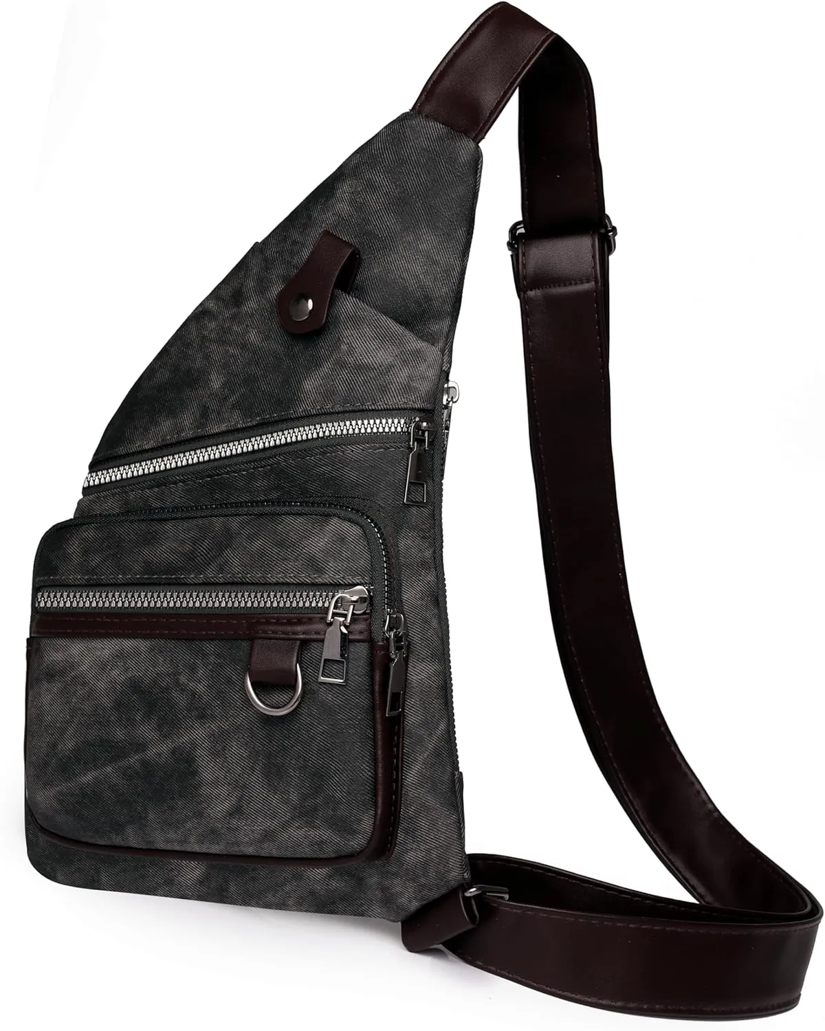 Anti Theft Travel Bag - Side Crossbody Sling Backpack for Women & Men - Waterproof & Theft Proof
