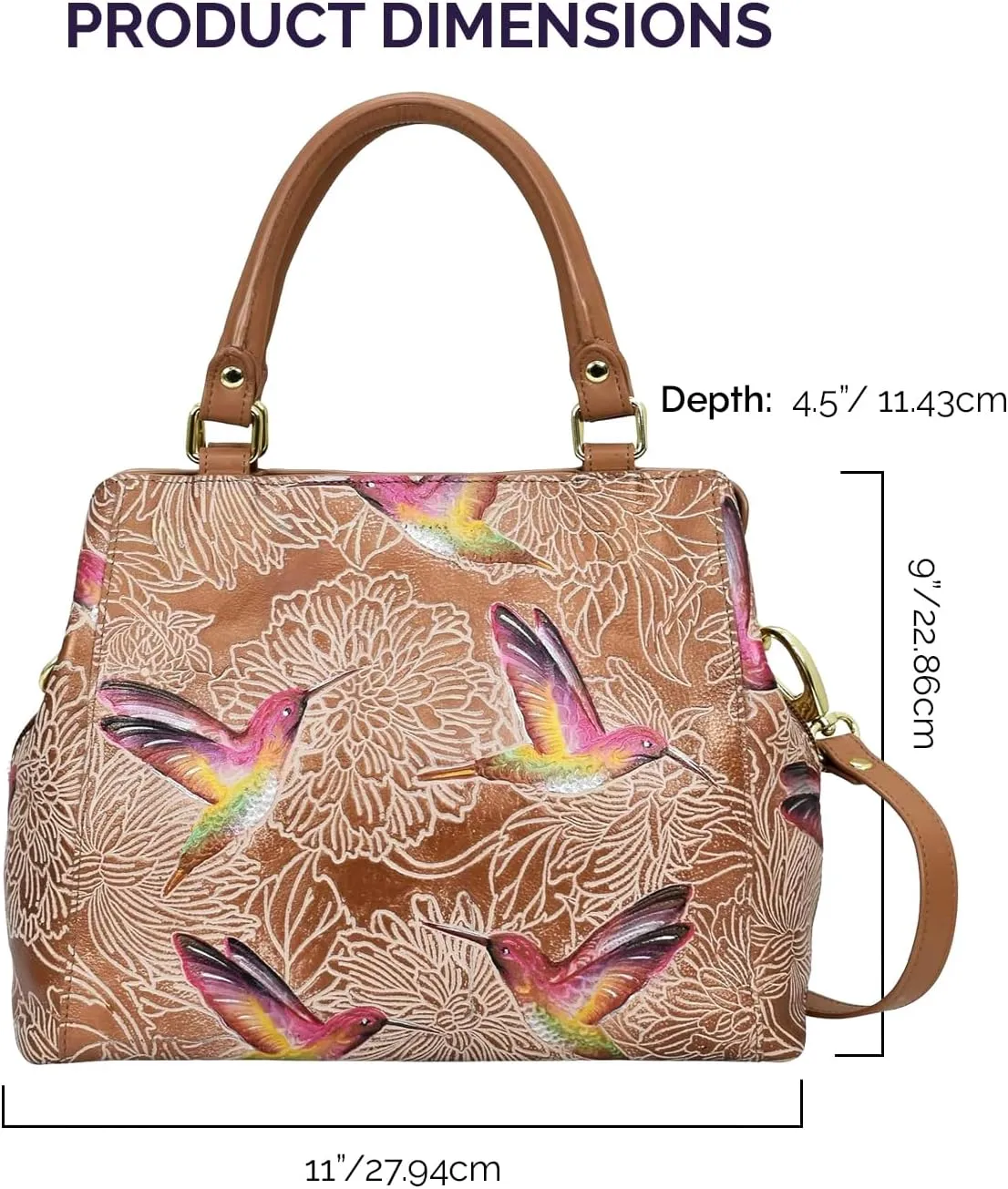Anuschka Multi Compartment Satchel-690