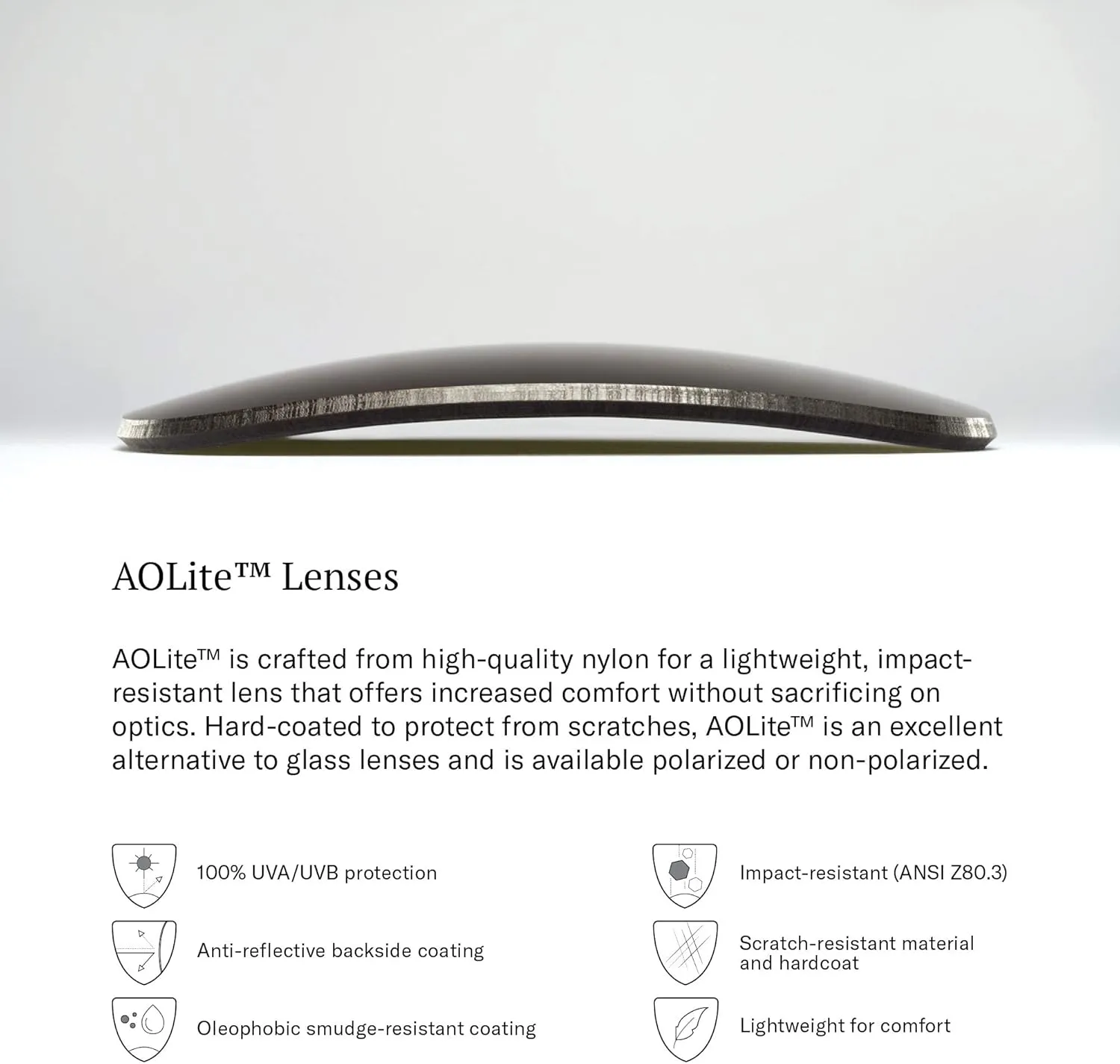 AO Geoffrey Sunglasses - AOLite Nylon Lenses