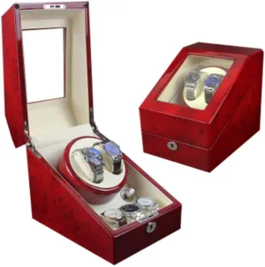 Automatic Watch Winder Watch Winder Mechanic Fully Automatic Mechanical Watch Winding Box Awaking Table Rotating Table Rotating Table Box Watch Winder Display Watch Box (2 3b)