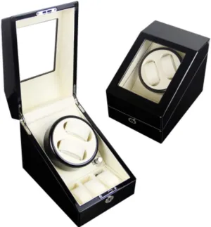 Automatic Watch Winder Watch Winder Mechanic Fully Automatic Mechanical Watch Winding Box Awaking Table Rotating Table Rotating Table Box Watch Winder Display Watch Box (2 3d)