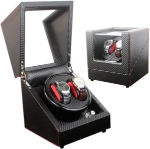 Automatic Watch Winder Watch Winder Mechanic Fully Automatic Mechanical Watch Winding Box Awaking Table Rotating Table Rotating Table Box Watch Winder Display Watch Box (4 6a)