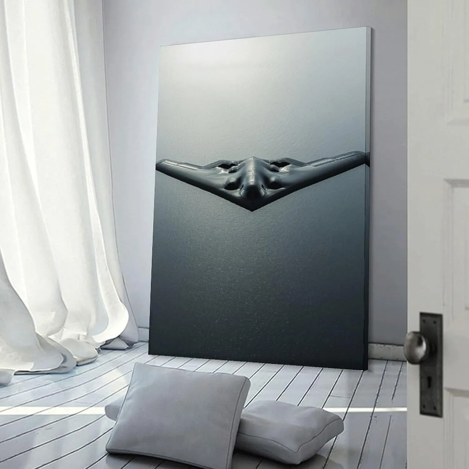 Aviation Wall Decor Northrop-Grumman B-2 Spirit Bomber Art Print Poster (8) Artworks Picture Print Poster Wall Art Painting Canvas Decor Home Posters Decorative 08x12inch(20x30cm)