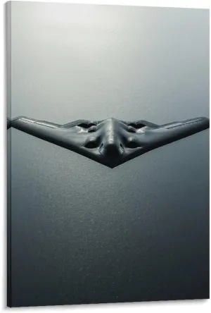 Aviation Wall Decor Northrop-Grumman B-2 Spirit Bomber Art Print Poster (8) Artworks Picture Print Poster Wall Art Painting Canvas Decor Home Posters Decorative 08x12inch(20x30cm)