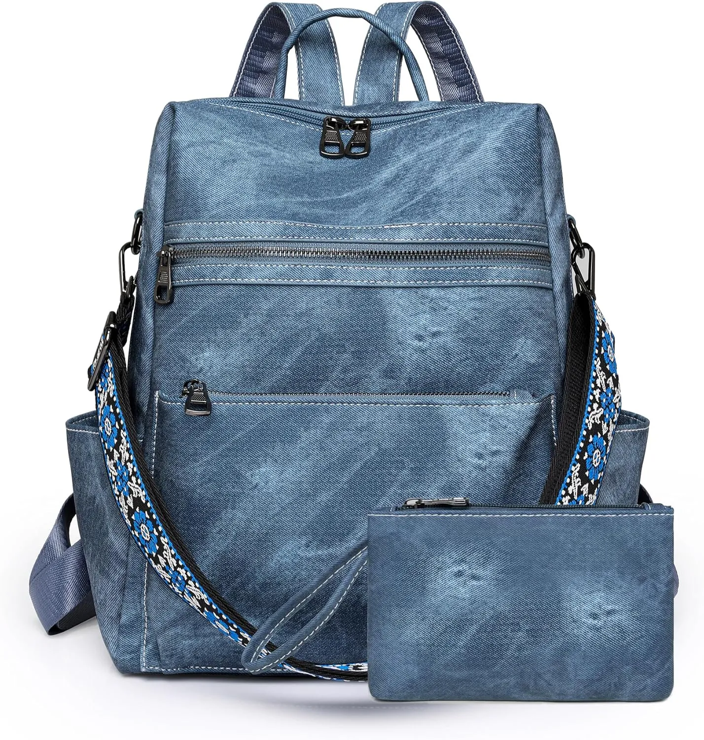 Backpack Purse for Women Pu Leather Travel Backpack Fashion Designer Shoulder Bag Ladies Convertible Handbags