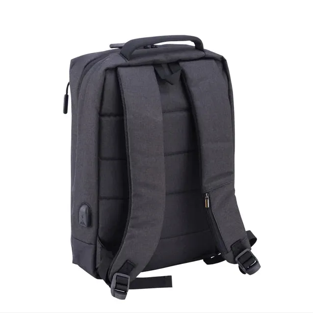 Bag2u Laptop Bag Backpack Multi Compartment Light Weight Unisex (15.6")