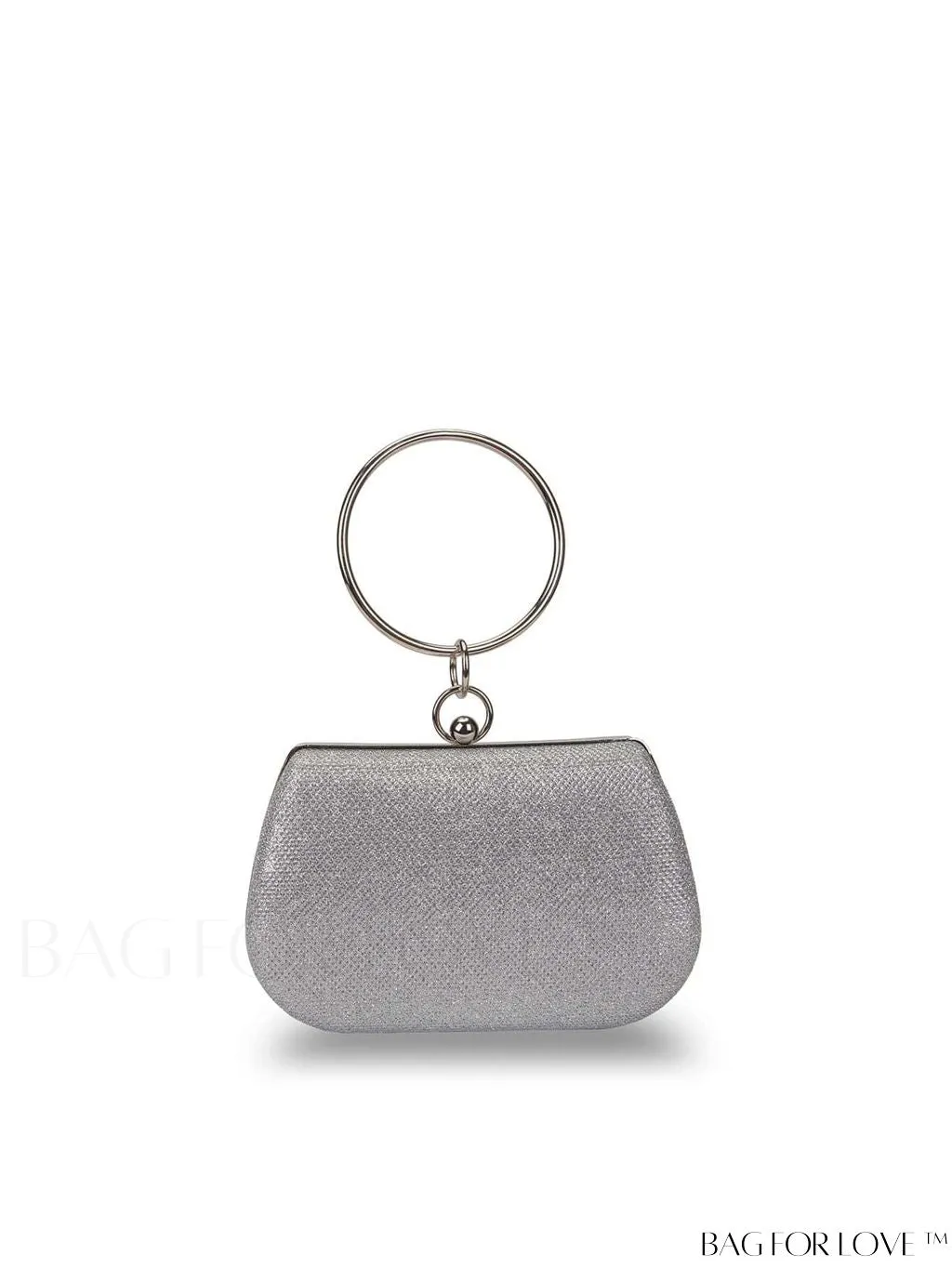 BagForLove - Compact Glam Chain Box Bag with Top Ring Handle