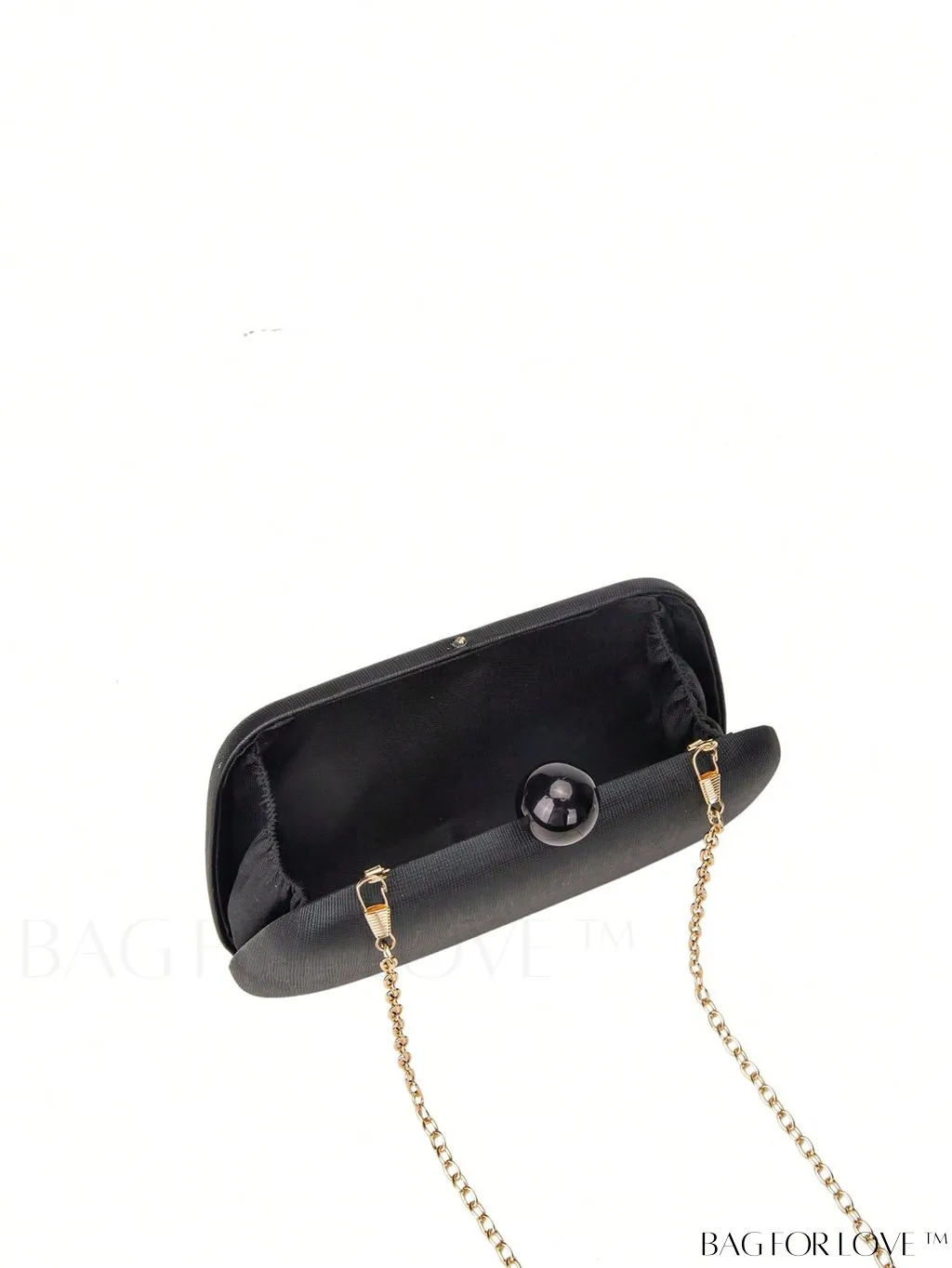 BagForLove - Compact Solid Color Box Bag with Chain Strap