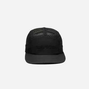 Bandit Open Mesh Run Hat - Black