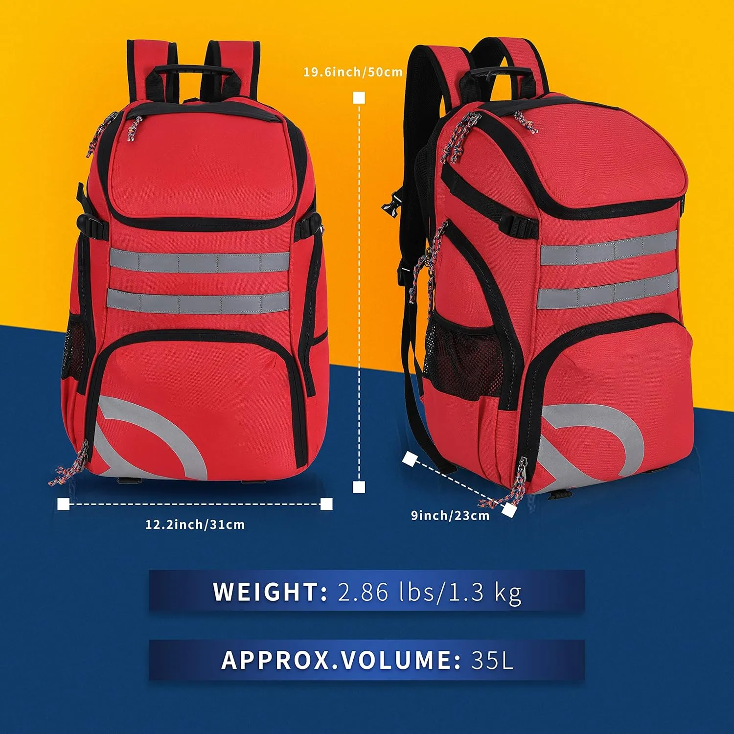 Basketball Backpack for Men Women Basketball Soccer Bag with Ball Compartment Shoes Bag Sports Gym Backpack