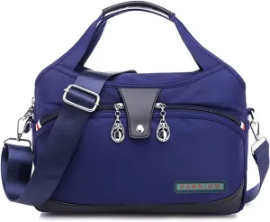 Beautifuldeer Anti Theft Handbag, Women'S FashionTheft Handbag, Crossbody Bag, Waterproof Oxford Cloth Satchel