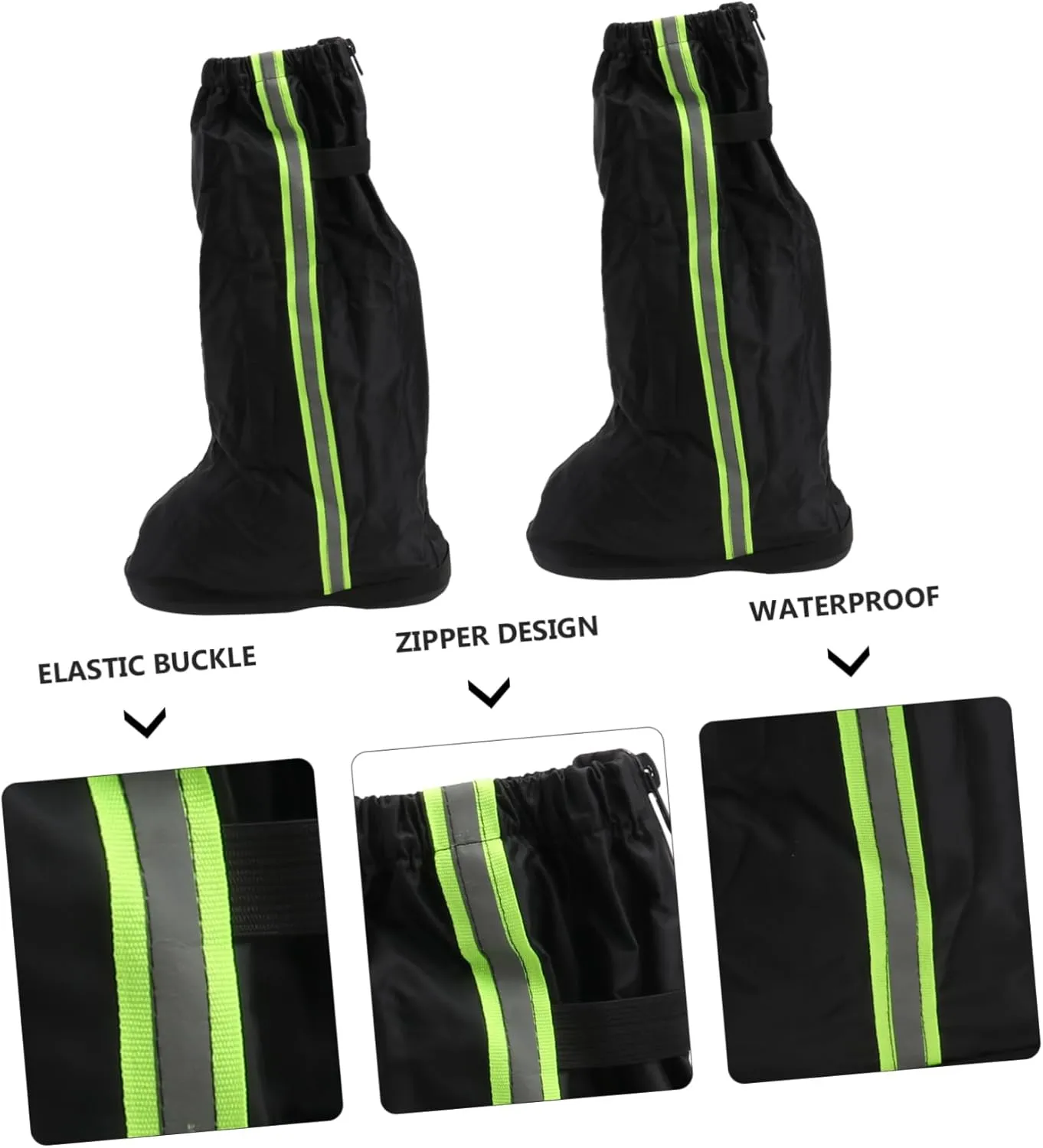 BESPORTBLE Shoe Cover Shoes Leg Sleeves for Men Shoe Sole Protector Rain Shoe Gaiters Boot Snake Rain Boots Outdoor