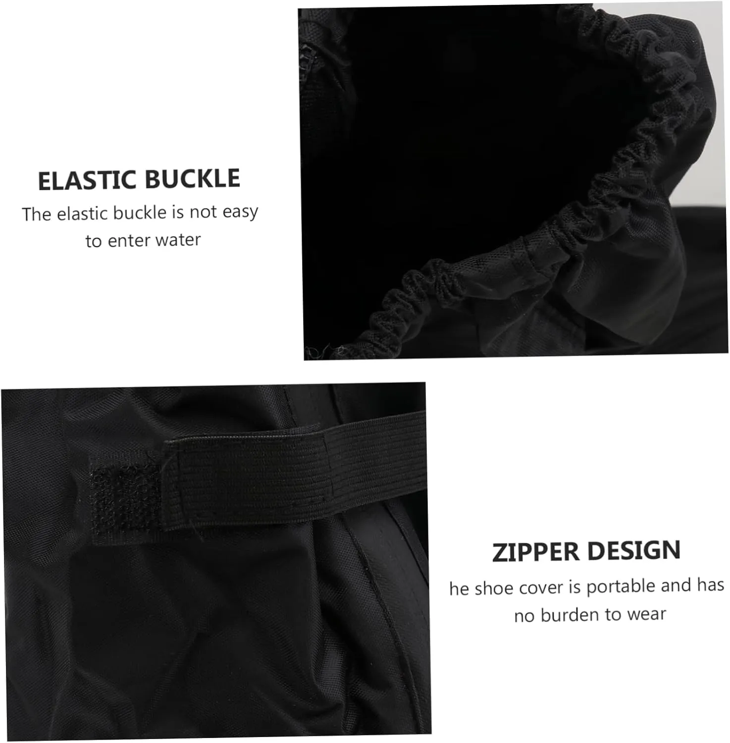 BESPORTBLE Shoe Cover Shoes Leg Sleeves for Men Shoe Sole Protector Rain Shoe Gaiters Boot Snake Rain Boots Outdoor