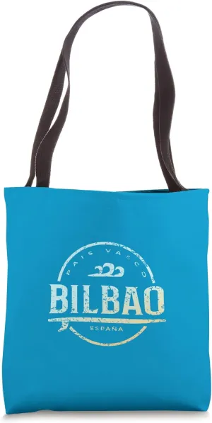 Bilbao España - Retro Bilbao Spain Vintage Surf Tote Bag