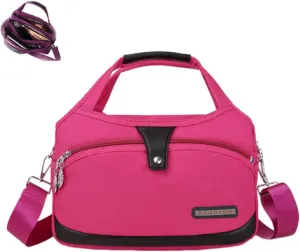 Blaciokamith Soft Side Lightweight Underseat Tote Bag, Simple Waterproof Multi-pocket Lightweight Underseat Tote Bag