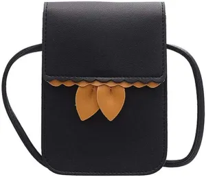 Black Shoulder Bag, Large Capacity, Simple Atmosphere, can be Carried When Going Out