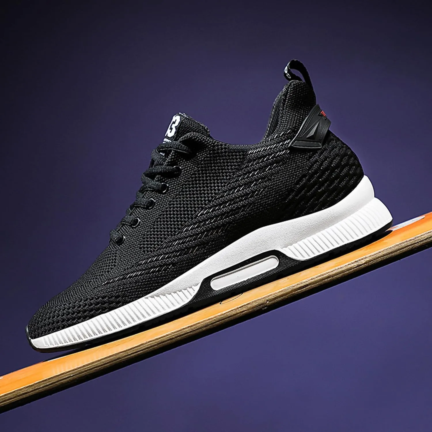 BMINFEE Men's Height Increasing Shoes Taller Elevator Height Boosting Mesh Breathable Outdoor Elevator Shoes for Men