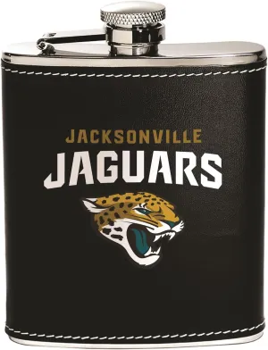 Boelter Brands NFL Jacksonville Jaguars FlaskStainless Steel, Team Color, One Size
